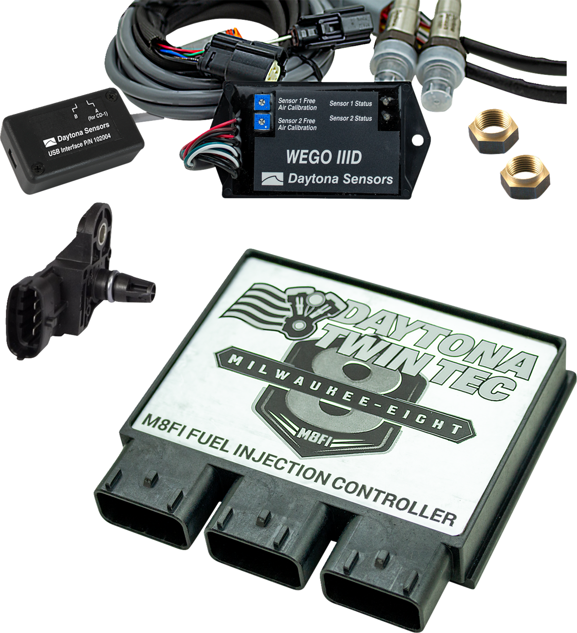 Fuel Injection Electronic Control Module Kit with 2 BAR Manifold Absolute Sensor - \'17-\'20 Touring 2017 - 2020