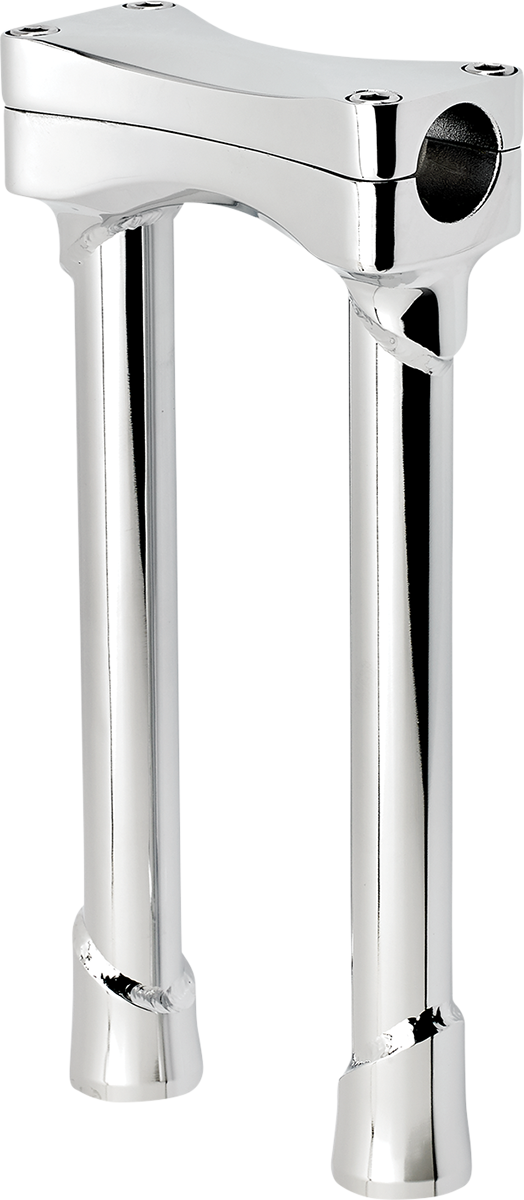 Risers - Murdock - Oversized - 10\" - Chrome