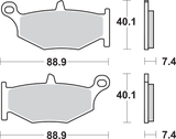 HF Brake Pads - GSX 1300 2020 - 2024