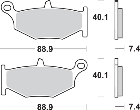 HF Brake Pads - GSX 1300 2020 - 2024