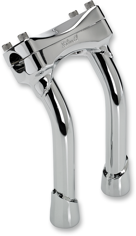 Risers - Murdock - Pullback - 8\" - Chrome