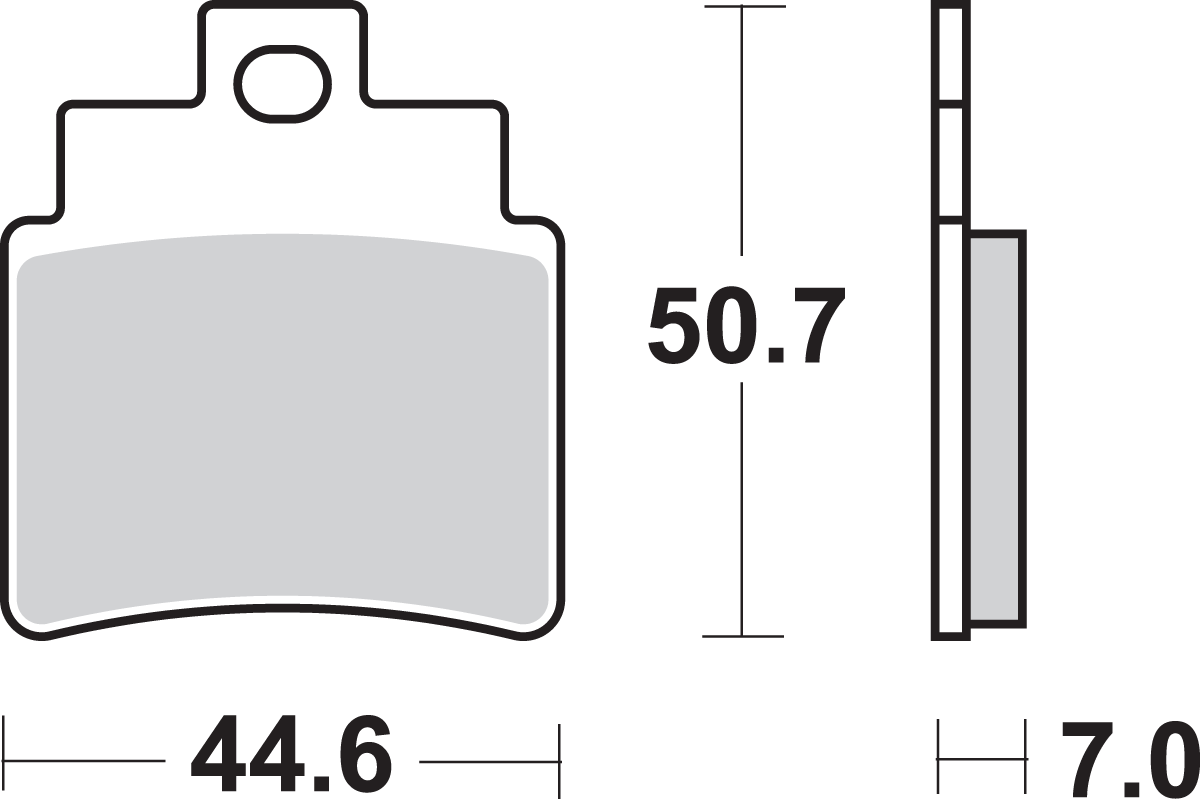 Off-Road Sintered Brake Pads 2004 - 2010