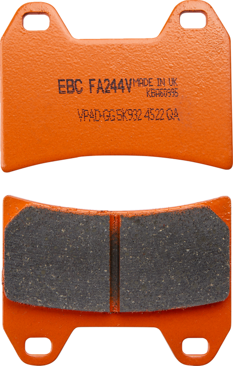 Semi-Sintered Brake Pads - FA244V 1989 - 2020