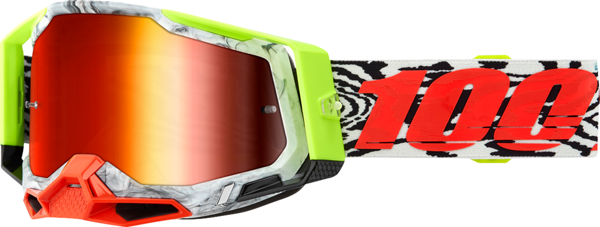 Racecraft 2 Goggle - Engal - Red Mirror