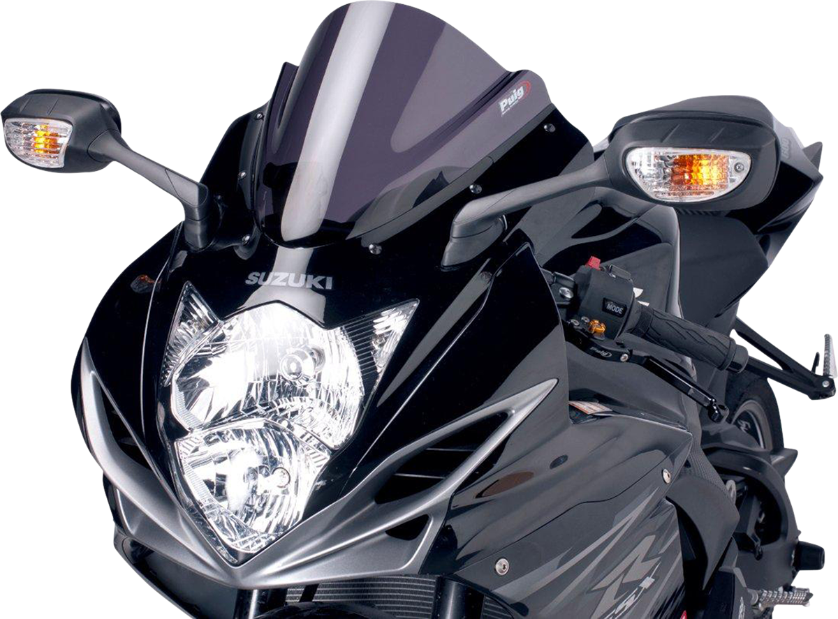 Race Windscreen - 11\" - Dark Smoke - GSXR6/7 2011 - 2023