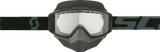 Split Snow Goggles - OTG - Black - Clear