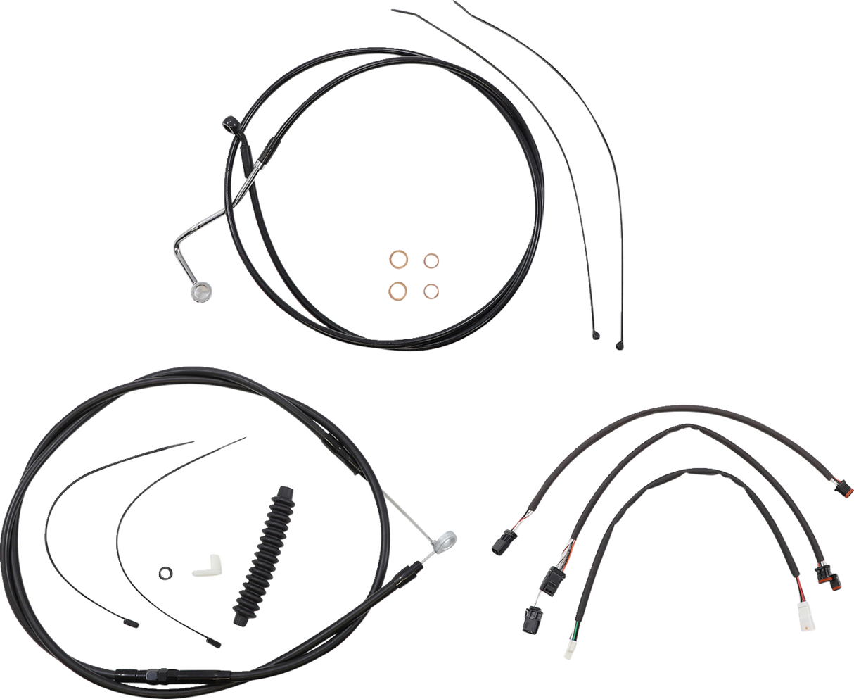 Control Cable Kit - XR - Black 2021 - 2022