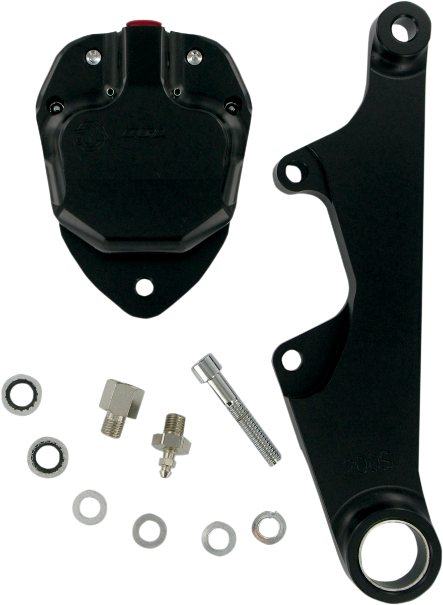 Front Caliper - FXSTS - Smooth Black 1988 - 2006