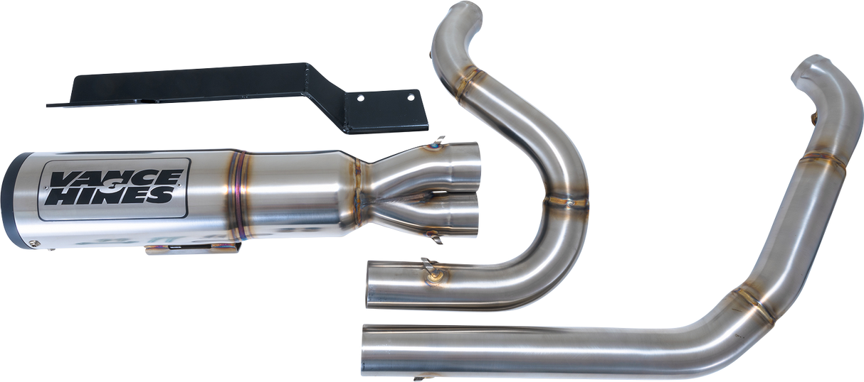 Hi-Output RR Exhaust System - Brushed 2017 - 2023