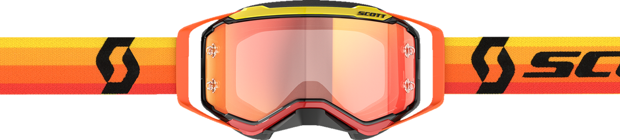 Prospect Goggles - California Edition - Orange/Yellow - Orange Chrome Works