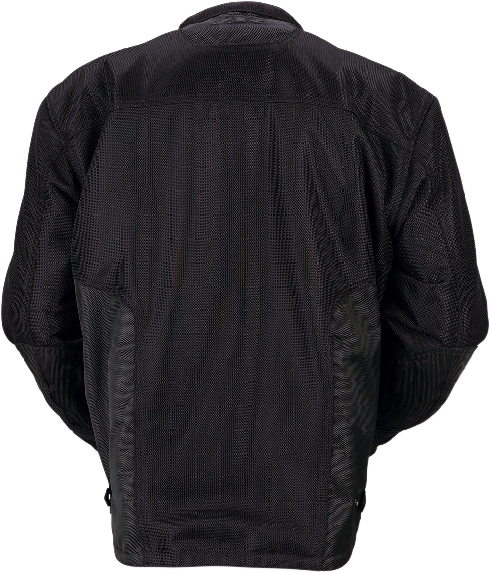 Gust Mesh Waterproof Jacket - Black - Large