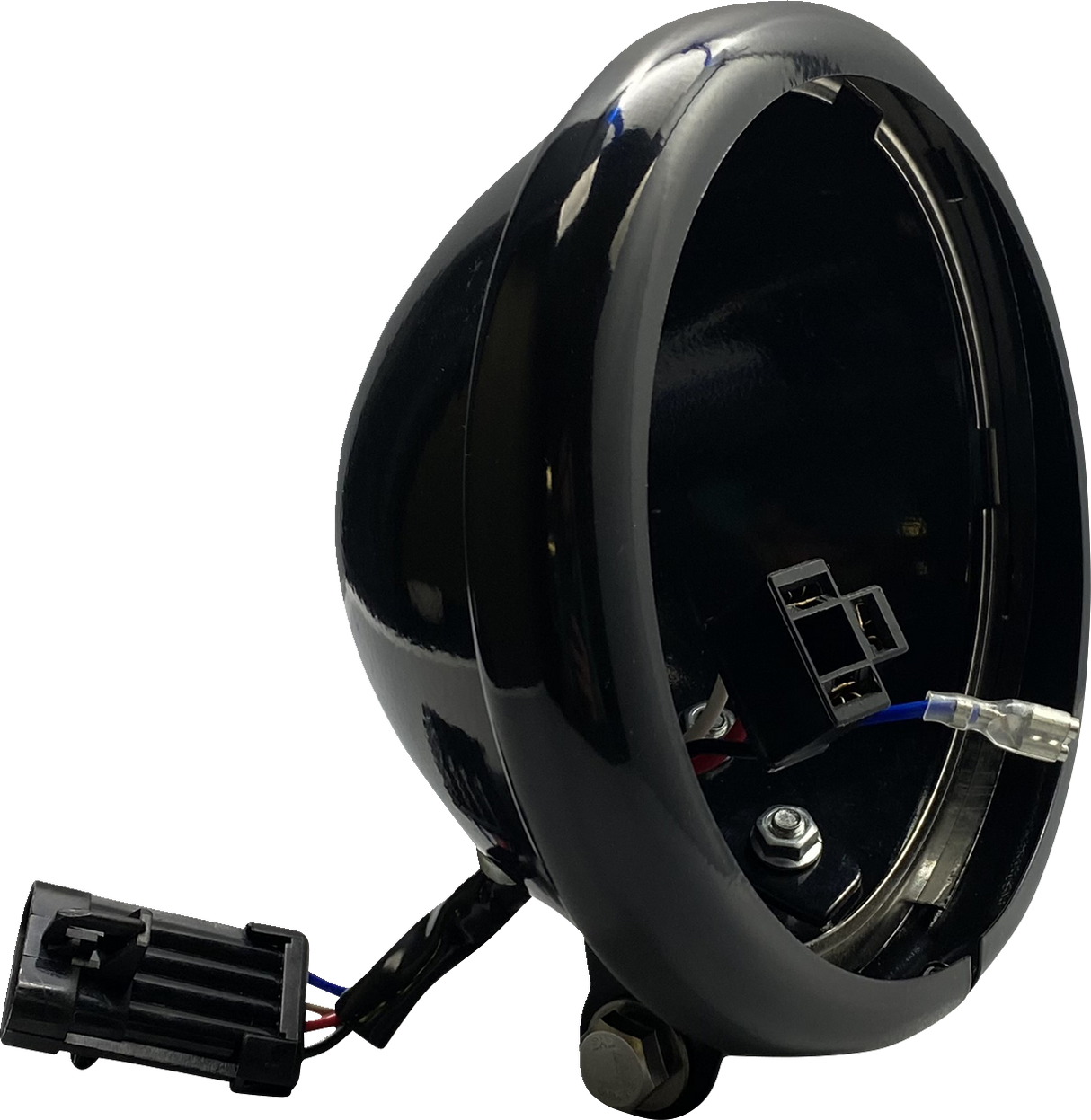 Headlight Bucket - 5-3/4\" - Black 2018 - 2024