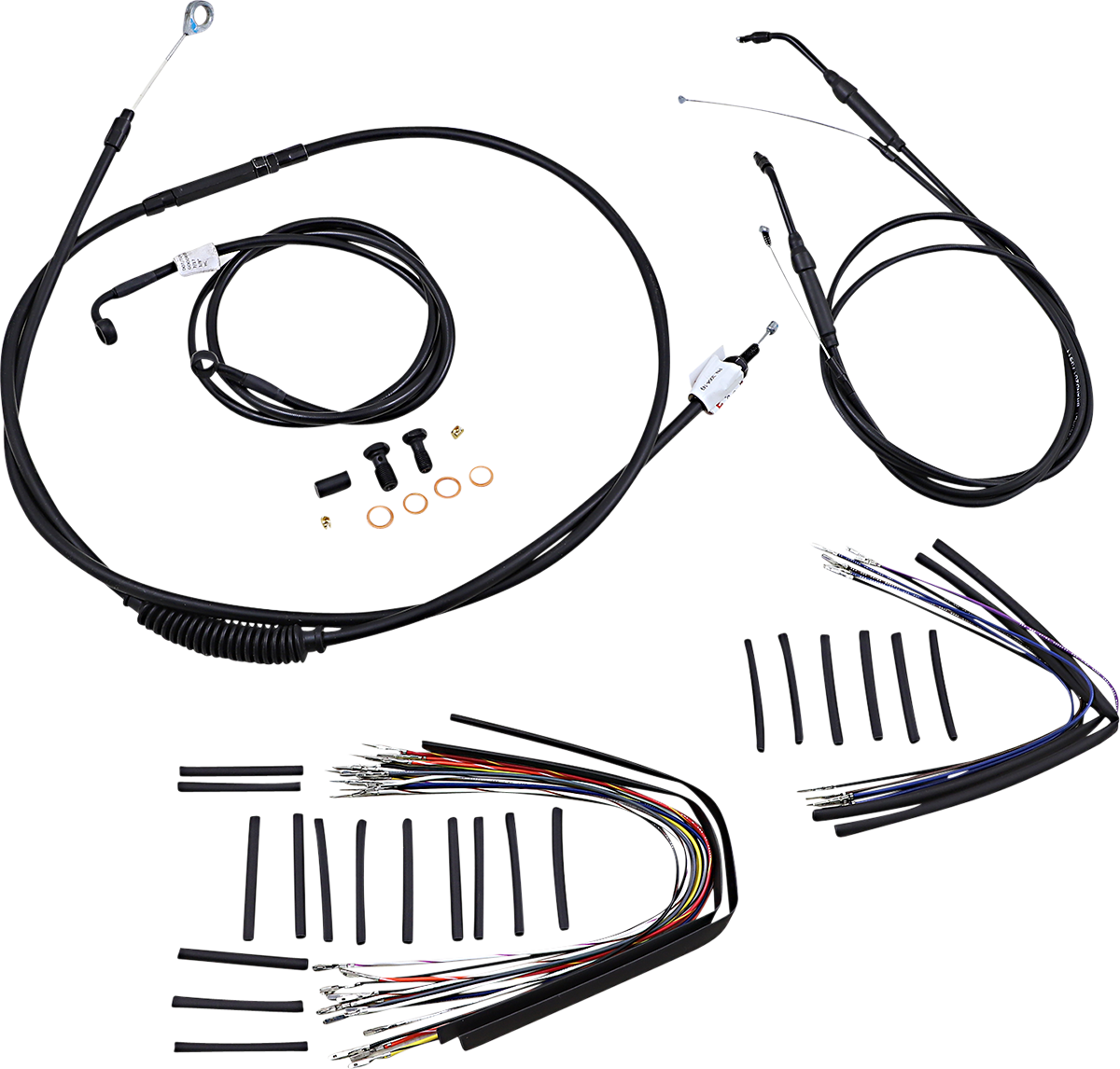 Control Kit - 16\" Ape Hanger Handlebars 2007 - 2011