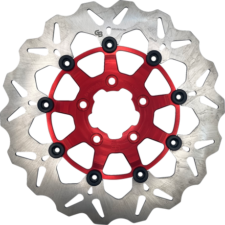 Brake Rotor - Front - Red 2000 - 2017