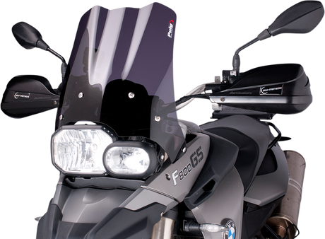 Touring Windscreen - 11-3/4\" - Dark Smoke - BMW 2008 - 2017