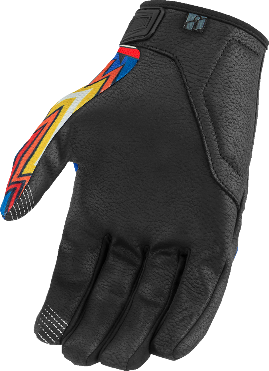 Hooligan™ Flyboy CE Gloves - Blue - Small