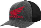 Honda Trucker Hat - Charcoal/Red