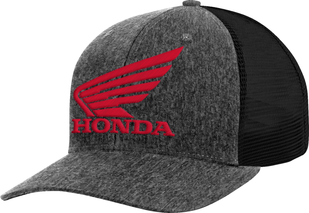 Honda Trucker Hat - Charcoal/Red