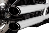 3\" Twin Slash Slip-On Muffler - Chrome 2018 - 2024