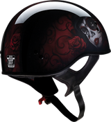 Vagrant Helmet - Red Catrina - Black/Red - Small