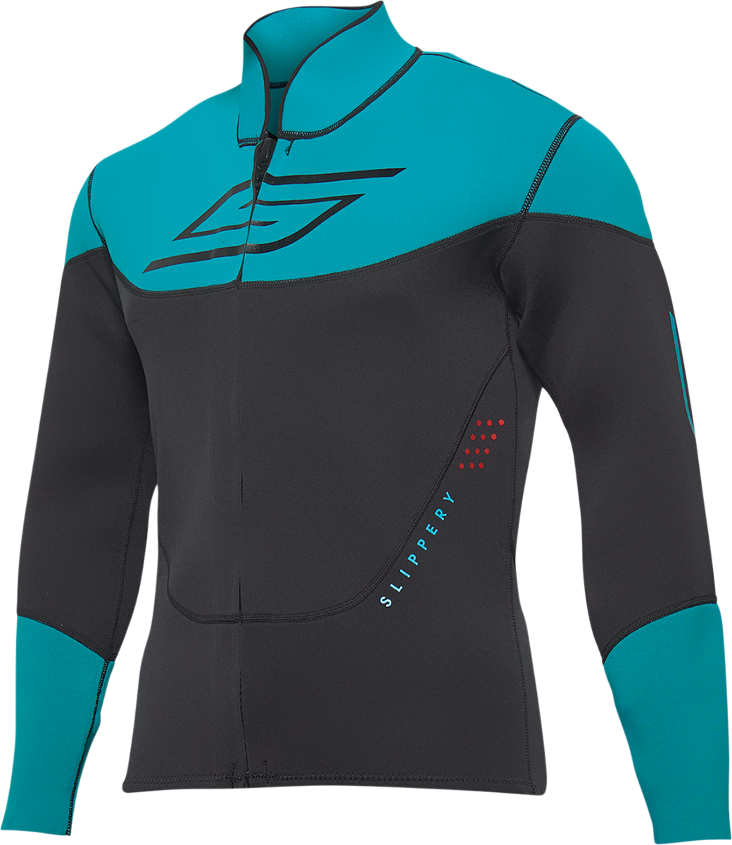 Breaker Wetsuit & Jacket - Black/Aqua - Large