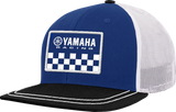 Yamaha Racing Hat - Flat Bill - Black/Blue