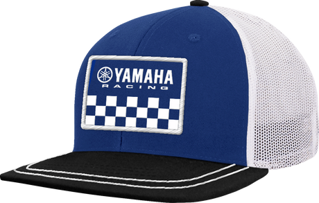 Yamaha Racing Hat - Flat Bill - Black/Blue