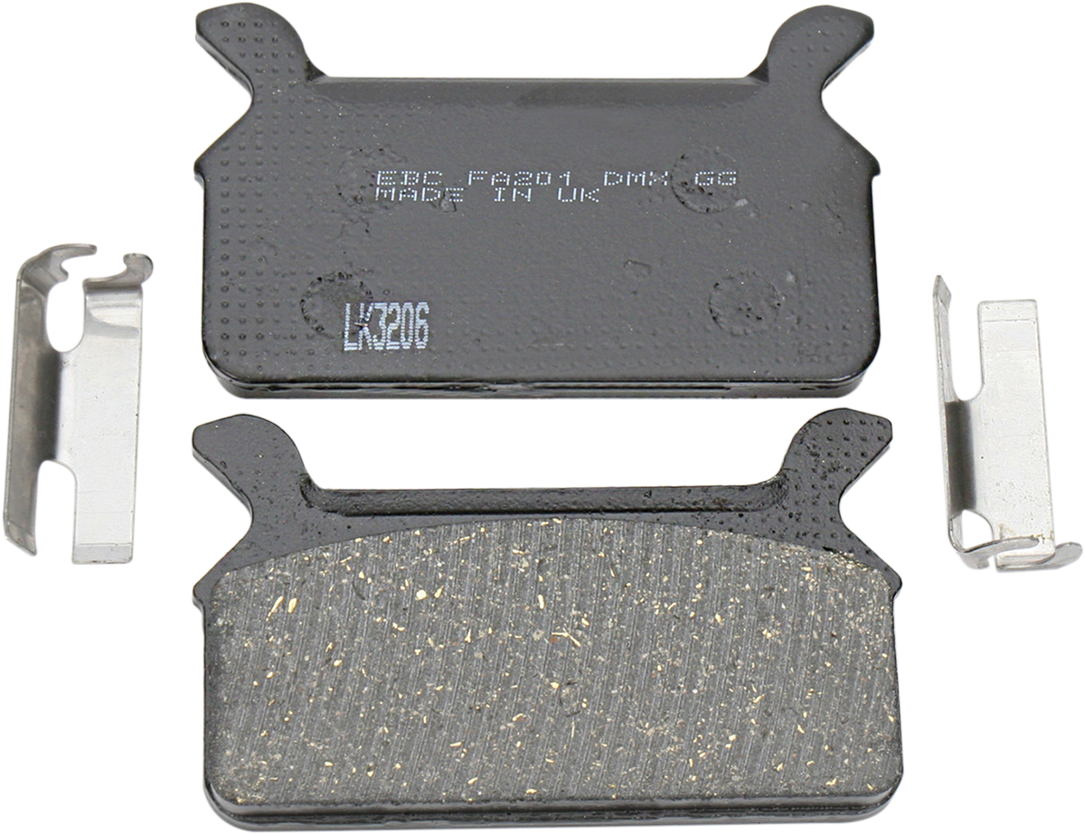 Organic Brake Pads - FA201 1986 - 1999