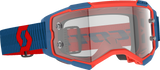 Fury Goggle - Dark Blue/Neon Red - Clear