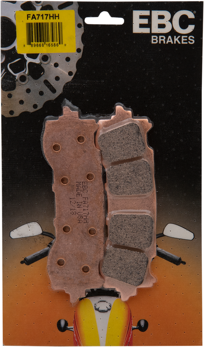 Sintered Metal Brake Pads - FA717HH 2018 - 2020