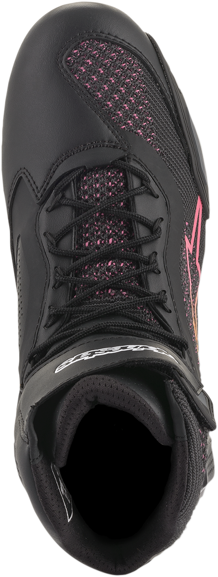 Stella Faster-3 Rideknit Shoes - Black/Yellow/Pink - US 5