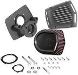 Street Metal Air Intake Kit - Shaker - Black - Softail/Touring/Trike 2008 - 2017