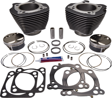 128\" Big Bore Cylinder Kit - M8 - Black 2017 - 2020