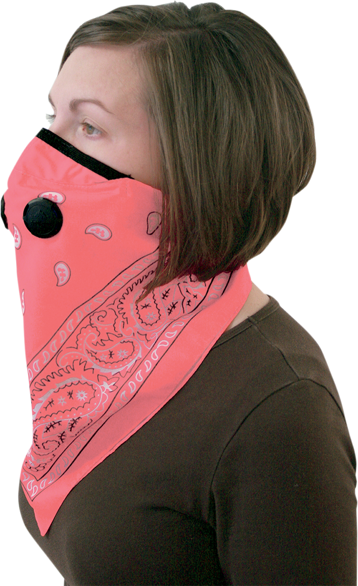 Bandana Dust Mask - Pink