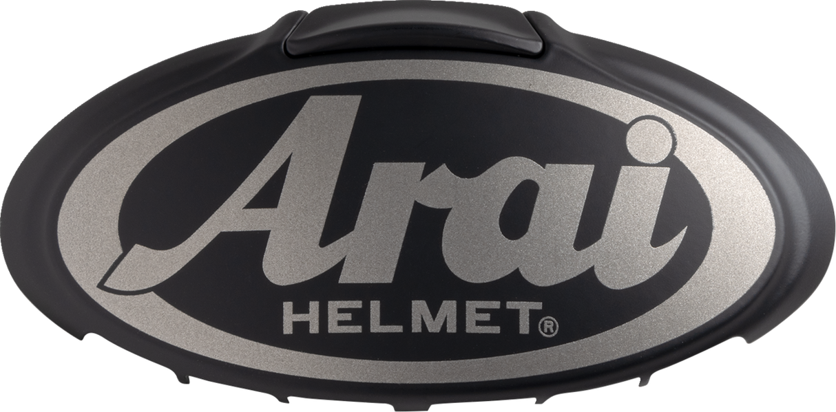 3D Arai Logo Duct - Black/Light Gray