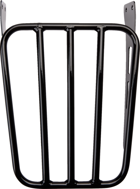 Sissy Bar Luggage Rack - Black - Tubular