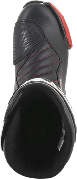 SMX-6 v2 Boots - Black/Red - US 10.5 / EU 45