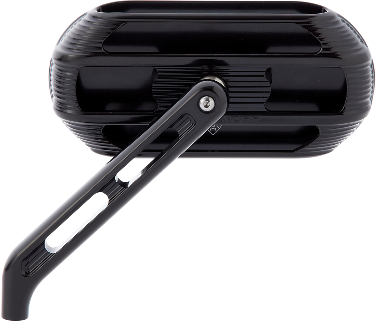 Mirror - Sidekick - Side View - Oval - Black - Right