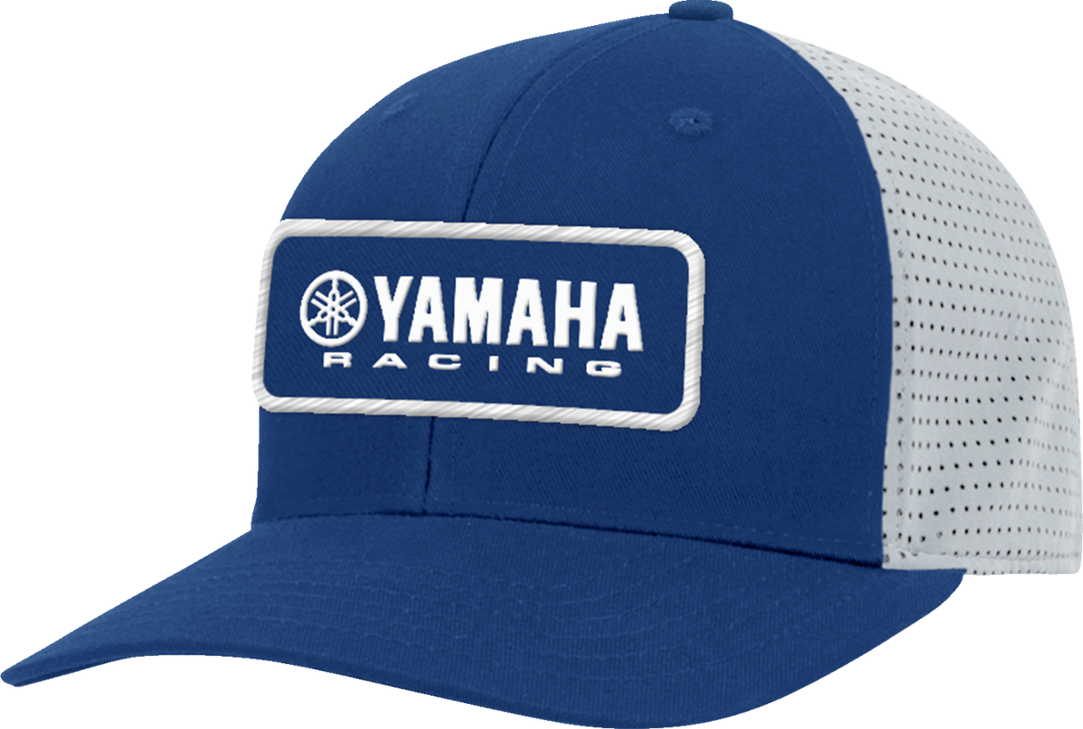 Yamaha Racing Velcro Hat - Blue/White