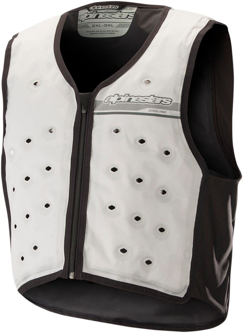 Cooling Vest - White/Black - S/M