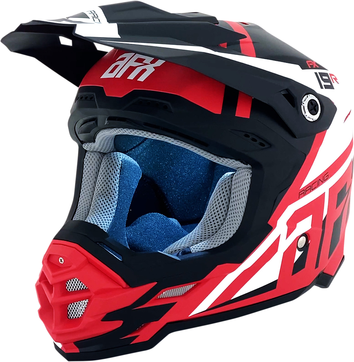 FX-19R Helmet - Racing - Matte Red - Large