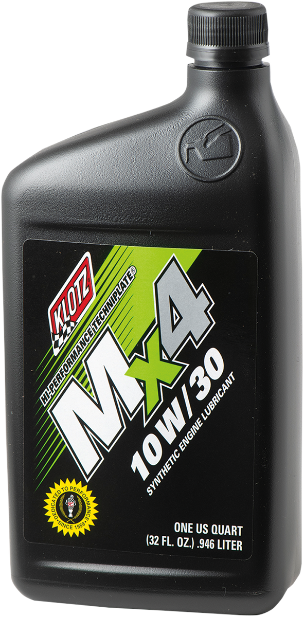 MX4 Synthetic Engine Oil - 10W-30 - 1 U.S. quart