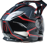 Range Helmet - Rotor - Black/Red - XL