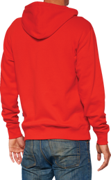 Official Fleece Zip-Up Hoodie - Red - Small