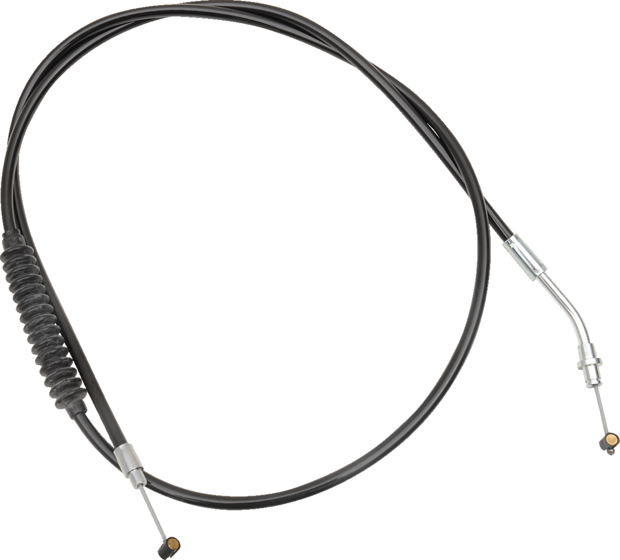 Clutch Cable - +6\" - Indian - Black 2014 - 2021