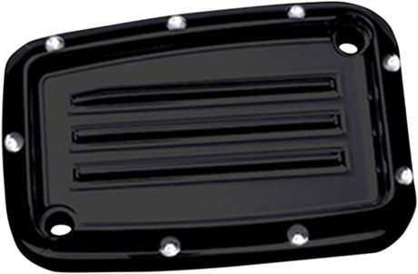 Master Cylinder Lid - Brake - Front - Dimpled - Black 2013 - 2023