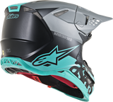 Supertech M8 Helmet - Radium - MIPS® - Black Matte/Mid Gray/Teal - Small