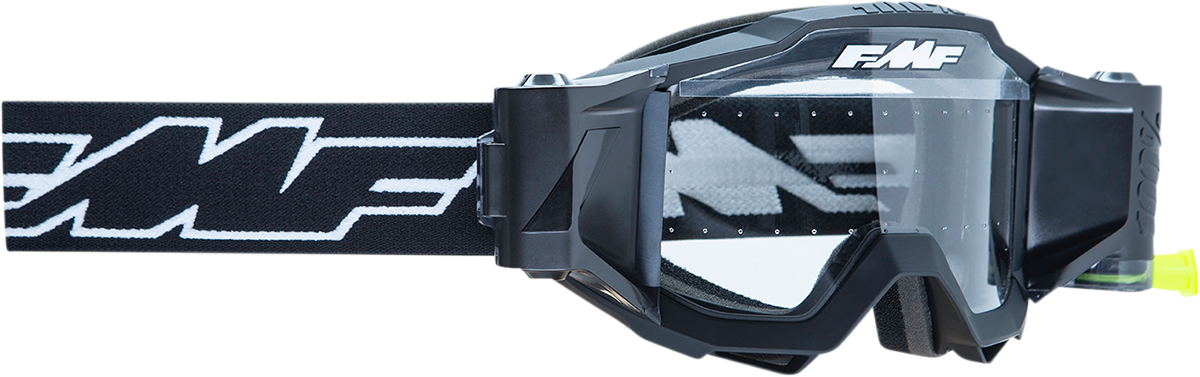 Youth PowerBomb Film System Goggles - Rocket - Black - Clear