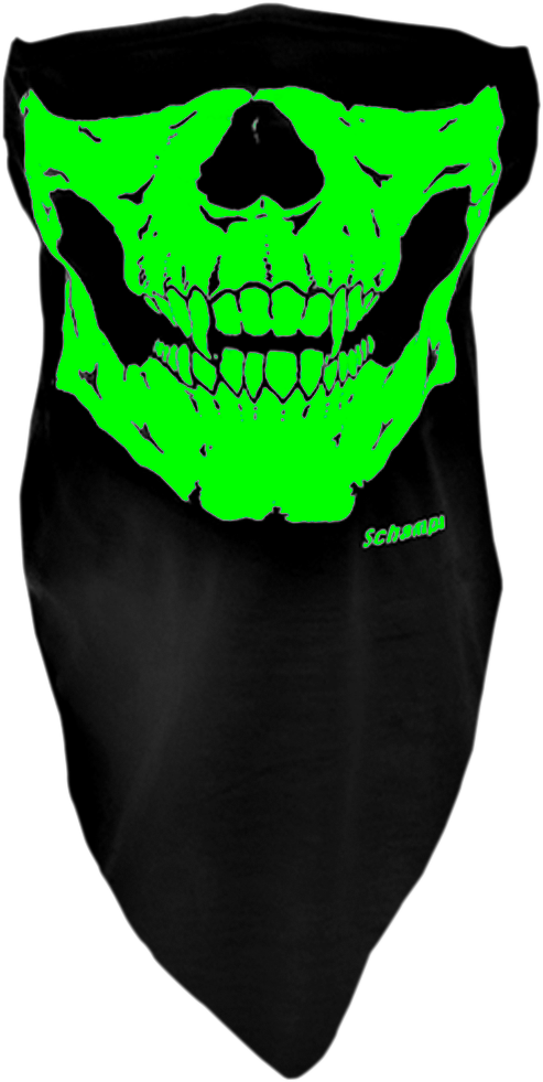 Traditional Glow Skull Facemask