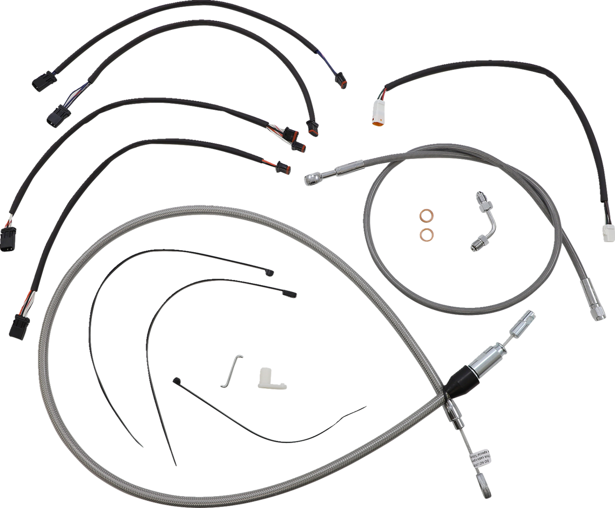 Control Cable Kit - XR - Stainless Steel/Chrome 2018 - 2022